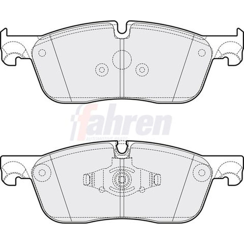 Fahren Front & Rear Brake Discs & Pads fits Land Rover Range Rover Evoque