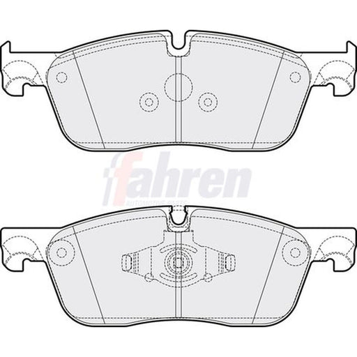 Fahren Front & Rear Brake Discs & Pads fits Land Rover Range Rover Evoque