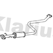 Klarius Box With Centre Pipe Centre fits Suzuki Swift III 2010-2017 1.2