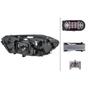 Hella Headlight Headlamp LED Right fits Mercedes-Benz A-Class 2018-2019