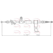 Apec Handbrake Cable Left Rear fits Alfa Romeo 159 2005-2012