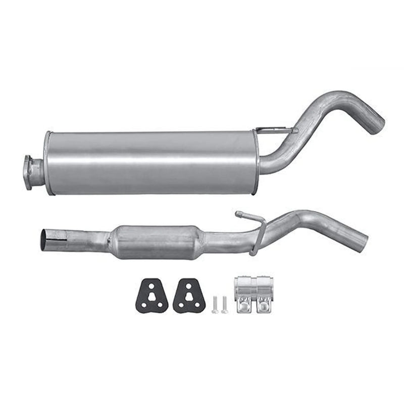 Hella End Silencer Rear fits Mitsubishi L200 1996-2007 2.5