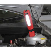 Sealey Rechargeable 360 Inspection Light 14 SMD LED & 3W SMD LED Red Lithium-ion Sealey - Dynamic Drive