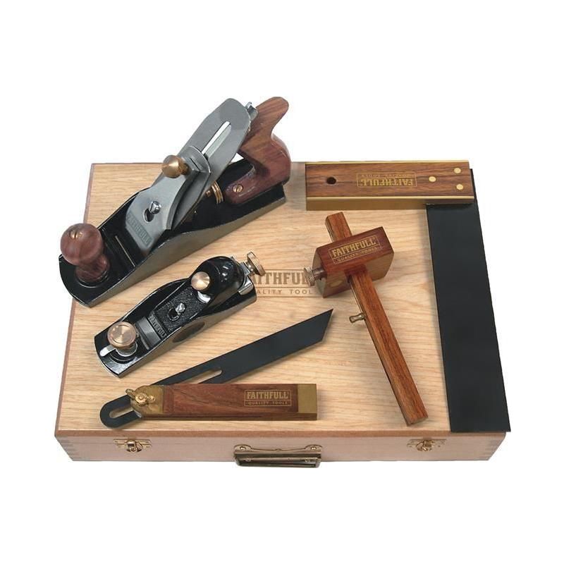 Faithfull Carpenter's Tool Kit, 5 Piece Faithfull - Dynamic Drive