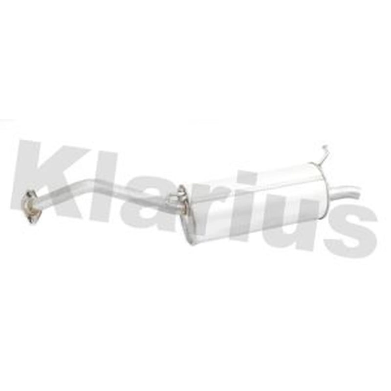 Klarius Box With Tail Pipe Rear fits Toyota Auris 2010-2012 1.8