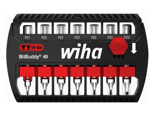 Wiha BitBuddy® Pozidriv TY Bit Set, 7 Piece Wiha - Dynamic Drive