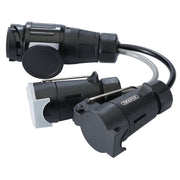 Draper 13-Pin Euro to 7-Pin N-Type/7-Pin S-Type Converter 99661 Draper - Dynamic Drive