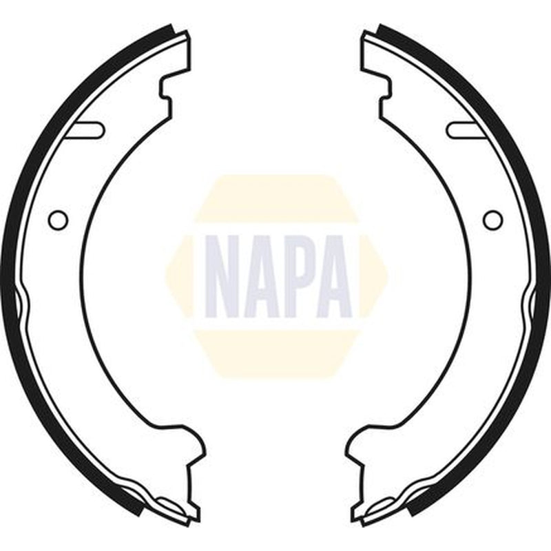 NAPA Parking Brake Shoe Set fits Volvo 850 1991-1997 2.0 2.3 2.4 2.5