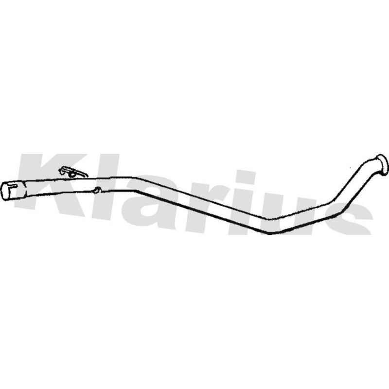 Klarius Exhaust Pipe OD fits Peugeot 306 1993-2001 1.8 1.9
