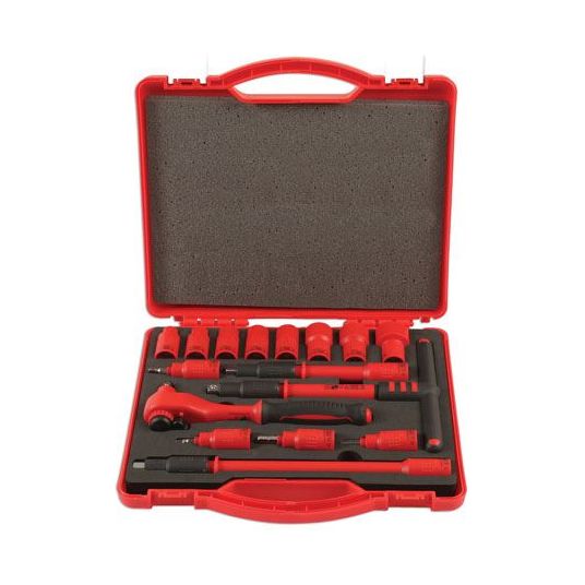 Laser Insulated Socket Set 3/8"D 16pc 6148 Laser - Dynamic Drive