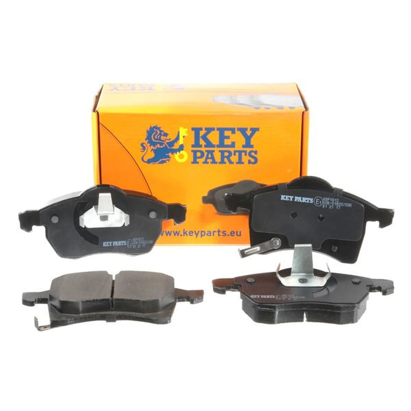 Key Parts 4 x Front Brake Pad Set fits Chevrolet Zafira 2001-2012 2.0