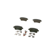 Bosch Front & Rear Pads fits Renault Megane III 2008-2016 2.0