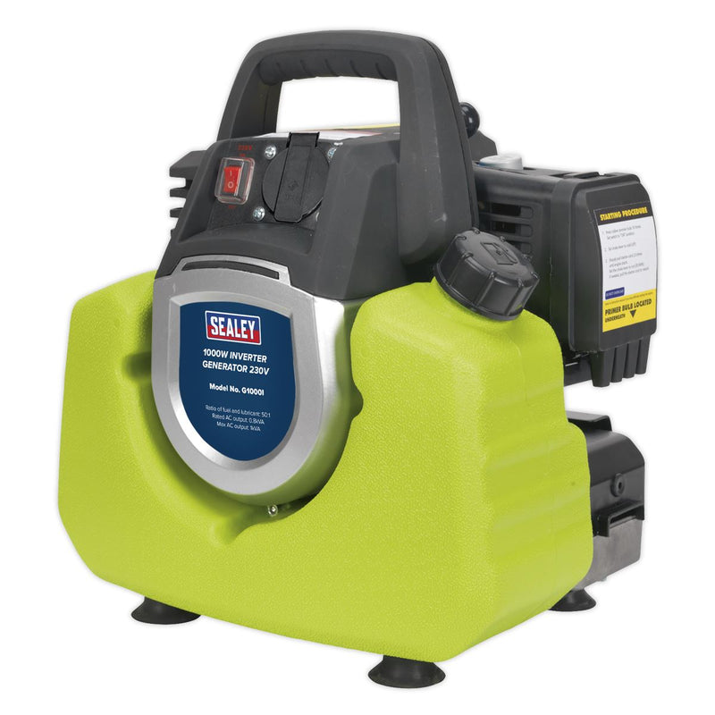 Sealey Generator Inverter 1000W 230V G1000I Sealey - Dynamic Drive