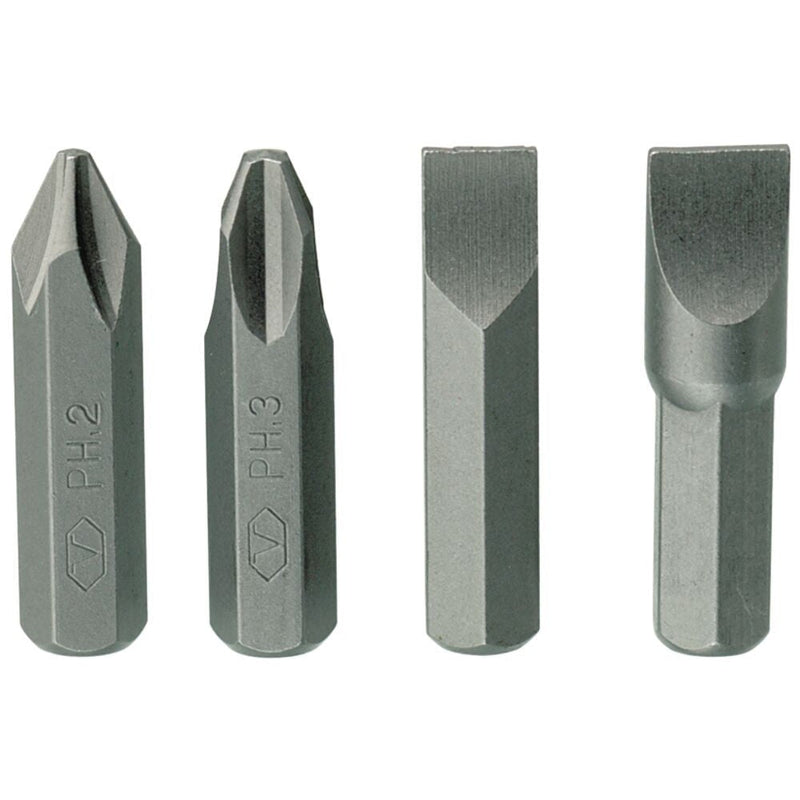 Teng Tools Impact Bit Set 5/16" Hex 4 Pieces