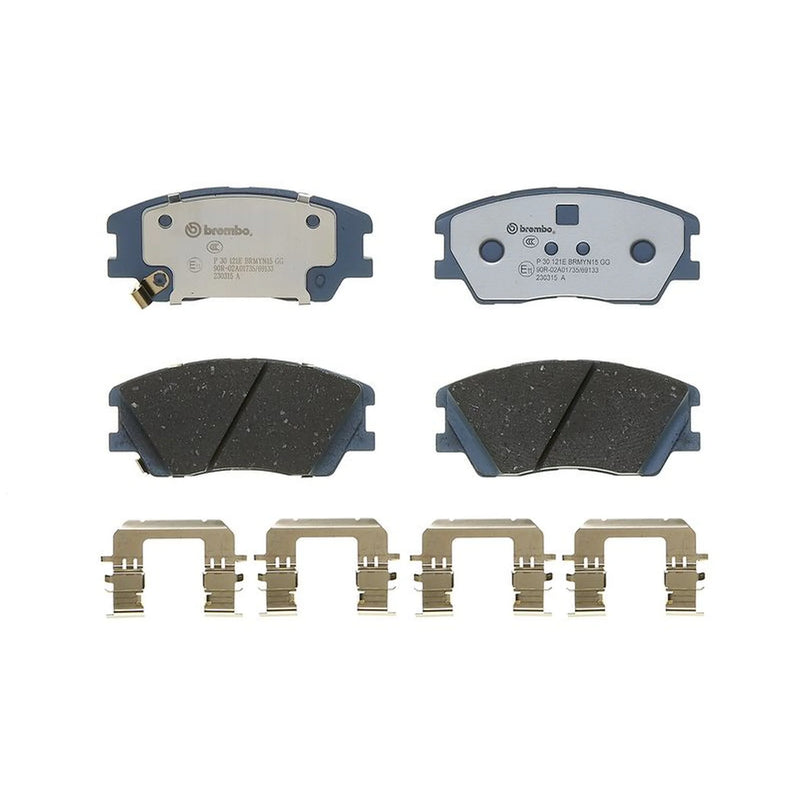 Brembo 4 x Front Brake Pad Set fits Kia Soul III 2019 on