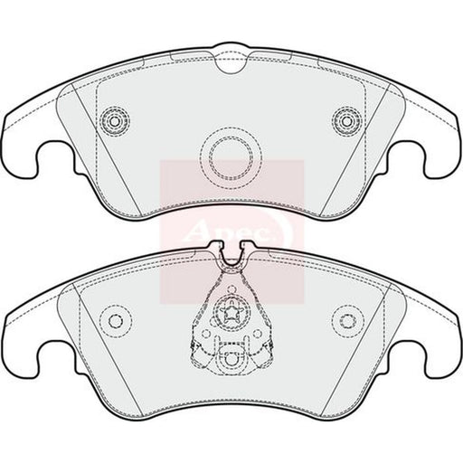 Apec Front Brake Pad Set PAD1749