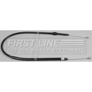 First Line Handbrake Cable Centre fits Opel Corsa C 2000-2009 1.0 1.2 1.3 1.7