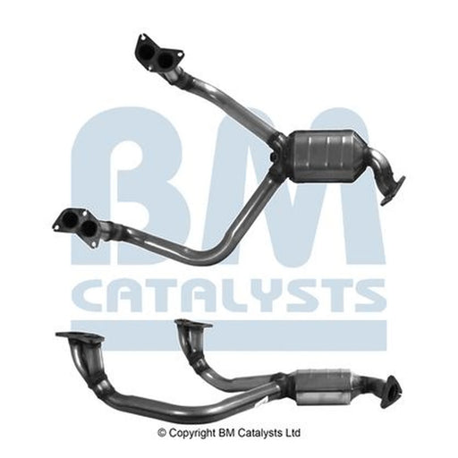 BM Catalysts Homologated Petrol Cat fits Subaru Legacy 1989-1994 2.0