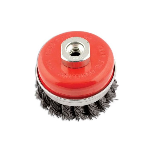 Connect Abracs Twist Knot Cup Brush 95mm x M14 1pc 32131 Tool Connection - Dynamic Drive