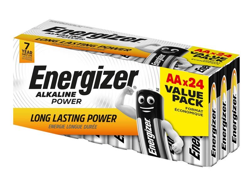 Energizer AA Cell Alkaline Power Batteries (Pack 24) Energizer� - NN4 Online