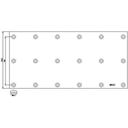 DON Don Cv Brake Lining Set fits Erf 54 1965-1974