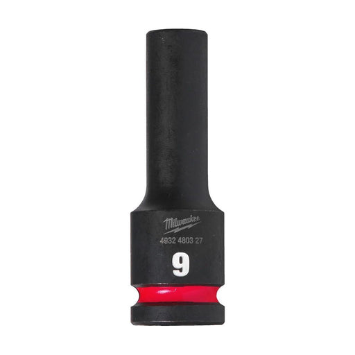 Milwaukee Hex Socket Shw 1/2 Deep 9Mm-1Pc 4932480327 Milwaukee - Dynamic Drive