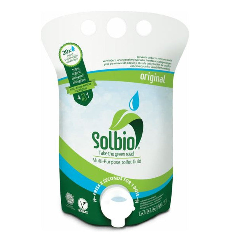 Solbio Original Organic Toilet Fluid 0.8L 542503372001 NN4 Online - NN4 Online