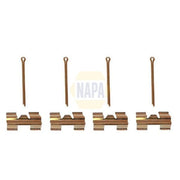 NAPA Brake Pad Accessory Fitting Kit Front fits Ford Transit 1985-1992