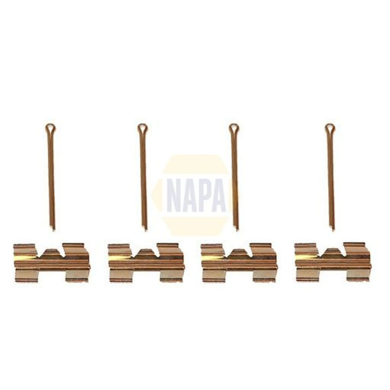 NAPA Brake Pad Accessory Fitting Kit Front fits Ford Transit 1985-1992