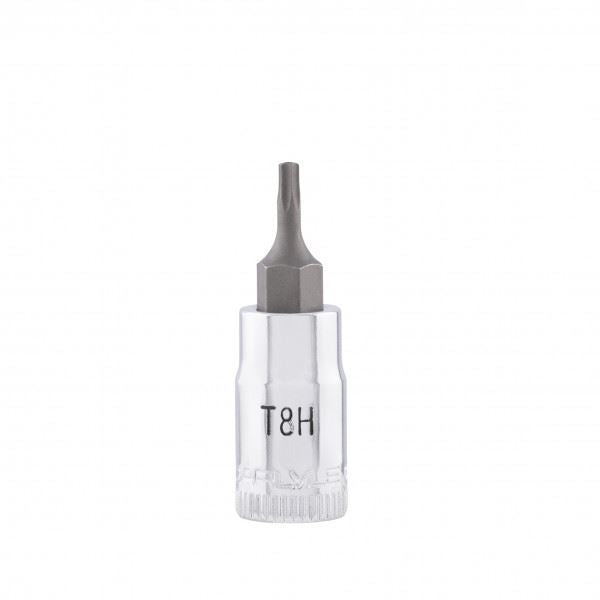Carlyle Tools 1/4Dr T8H Tamper Torx - image 1