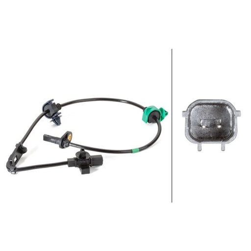 Hella ABS Wheel Speed Sensor Front fits Honda Civic VIII 2006-2012 1.4
