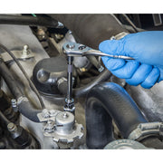 Premier Platinum Ratchet Wrench with Flip Reverse 1/4"Sq Drive 90-Tooth Sealey Premier Platinum - Dynamic Drive