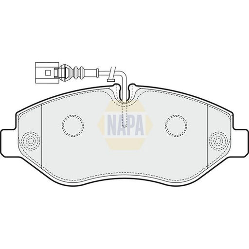 NAPA Front Brake Pad Set NBP1462