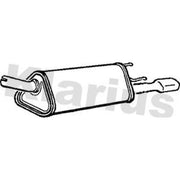 Klarius Box With Tail Pipe Rear fits Opel Corsa B 1994-2000 1.4 1.6