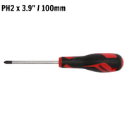 Teng Tools PH Screwdriver PH2 x 100mm L Teng Tools - Dynamic Drive