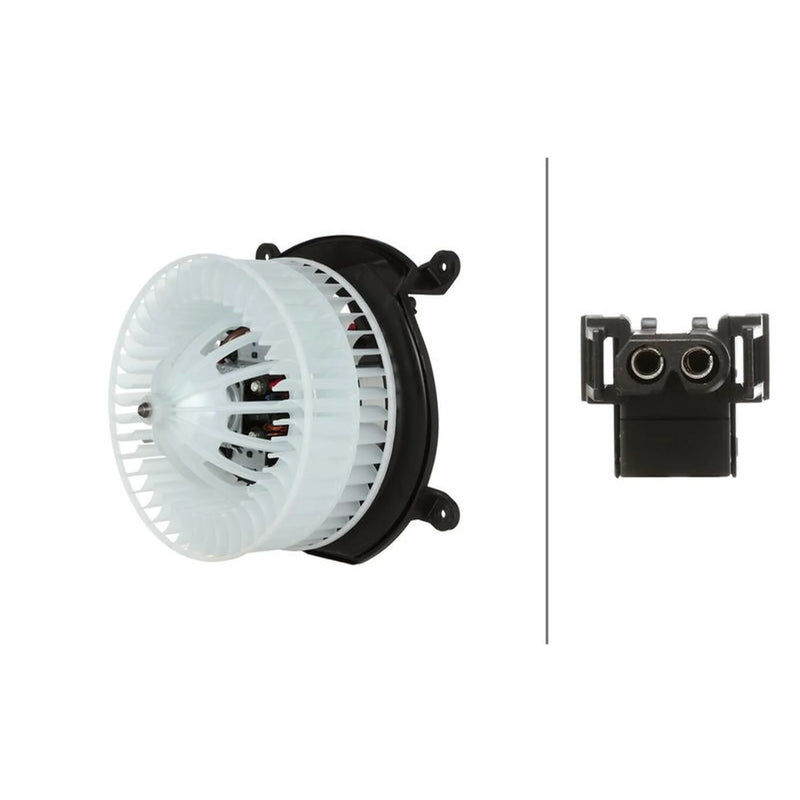 Hella Heater Blower Fan fits Mercedes-Benz Cls 2004-2010