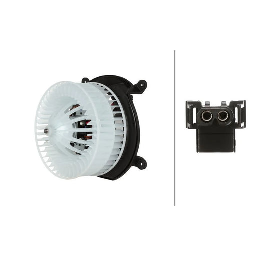 Hella Heater Blower Fan fits Mercedes-Benz Cls 2004-2010