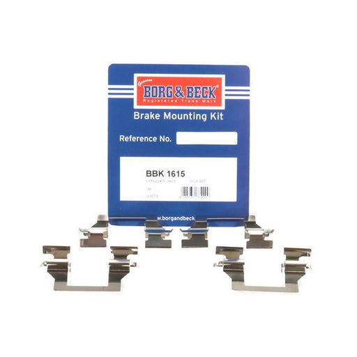 Borg & Beck Brake Pad Accessory Fitting Kit Front BBK1615