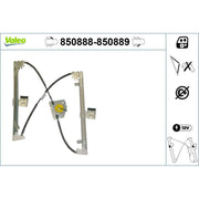 Valeo Electric Window Regulator Lifter Left Front 850888