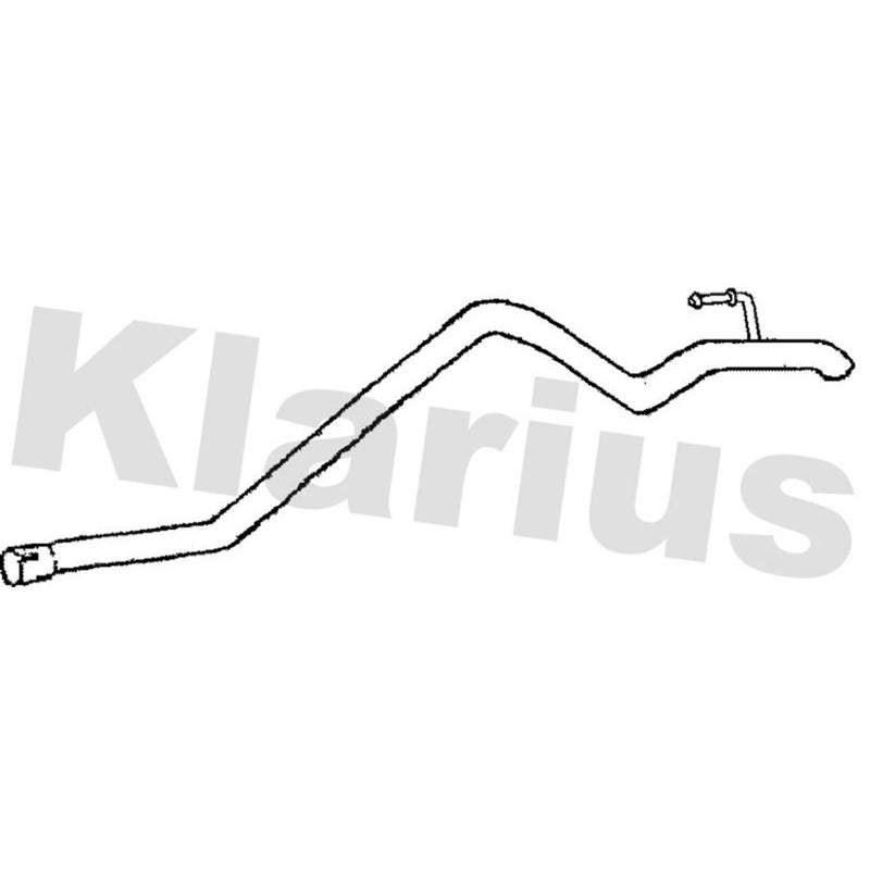 Klarius Exhaust Pipe OD fits VW Lt 1996-2006 2.5 2.8