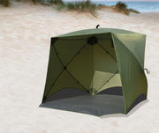 Quest Screen House 4 Mini pop up Gazebo Green Quest - Dynamic Drive
