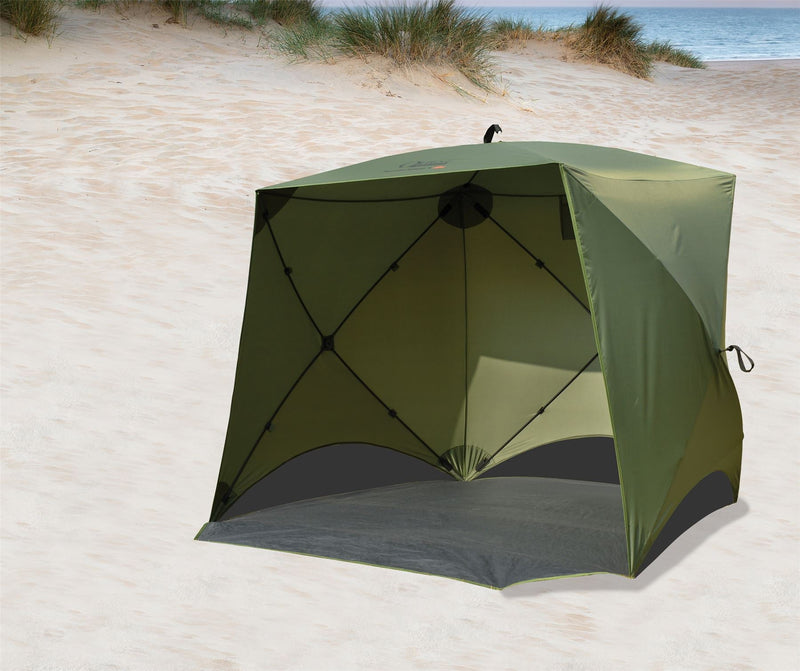 Quest Screen House 4 Mini pop up Gazebo Green Quest - Dynamic Drive