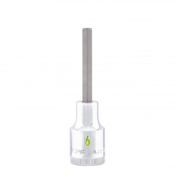 Carlyle Tools 1/2Dr 6mm Hex Bit Socket 80mm Long - image 1