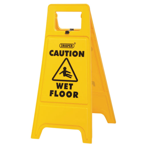 Draper Wet Floor Warning Sign 82134 Draper - Dynamic Drive