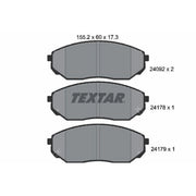 Textar Front Brake Pad Set 2409201