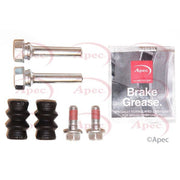 Apec Brake Caliper Guide Sleeve Kit Rear Left fits Hyundai Getz 2003-2009 1.5
