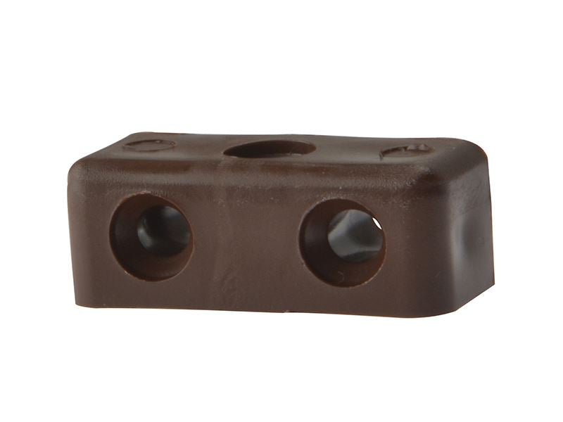 Forgefix Modesty Block Brown No. 6-8 Bag 100 ForgeFix - Dynamic Drive