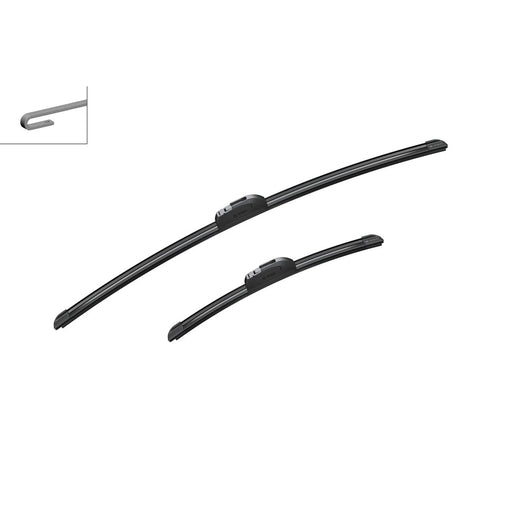 Bosch Aerotwin Front Wiper Blade Set 650mm + 360mm — AR659S fits Honda Jazz IV