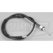 First Line Handbrake Cable Right Rear fits Fiat Panda 2003 on 1.1 1.2 1.3