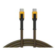 Dewalt Telecoms USB C to USB C 100W Reinforced Charging Cable 1.2m (4ft) DEWALT Telecoms - Dynamic Drive